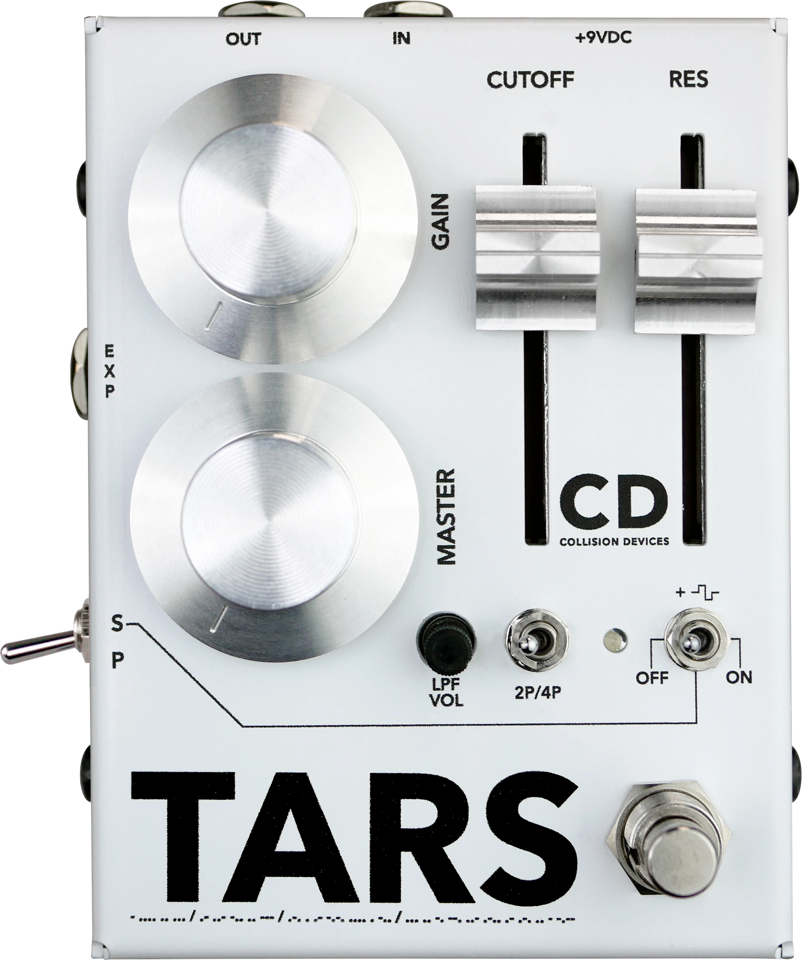 Collision Devices TARS Silver on White